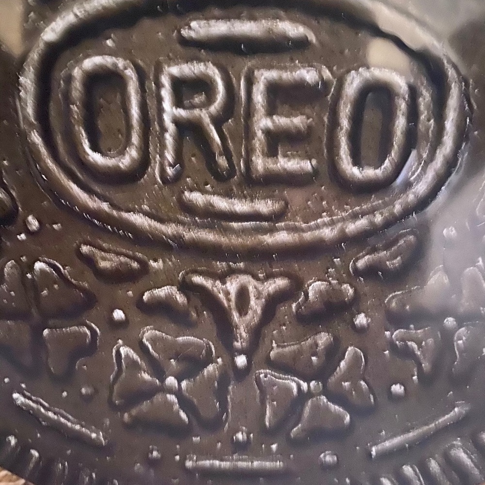 Vintage- OREO cookie tin container -12” round